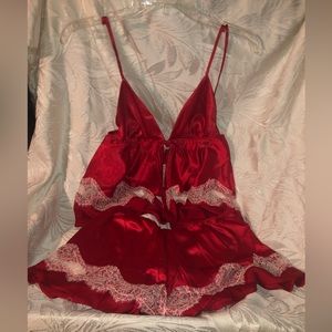 Victoria Secret New satin and lace cami.